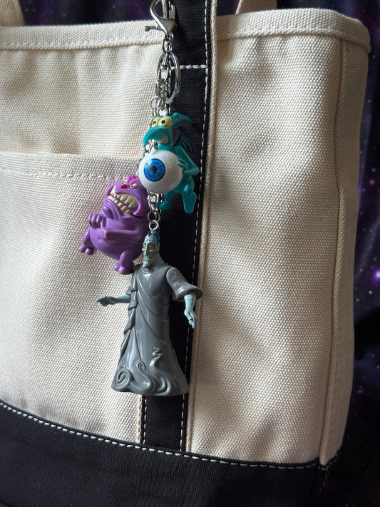 Hades, Pain & Panic Bag Charm
