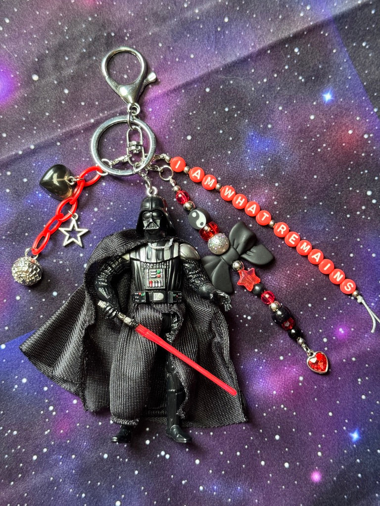 Vader Inspired Bag Charm