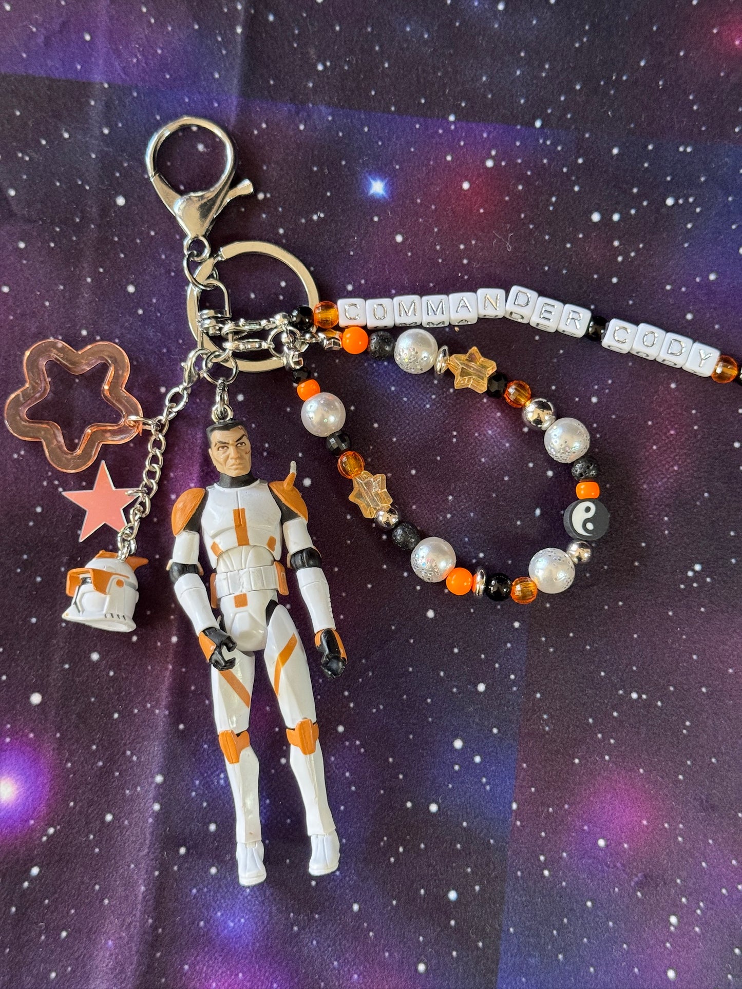 Commander Cody-inspired Bag Charm