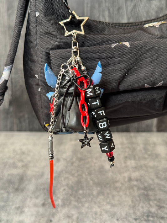 Emperor Stitch Bag Charm