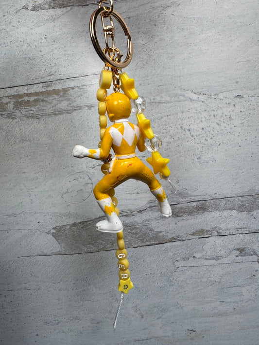 Yellow Ranger Bag Charm 02