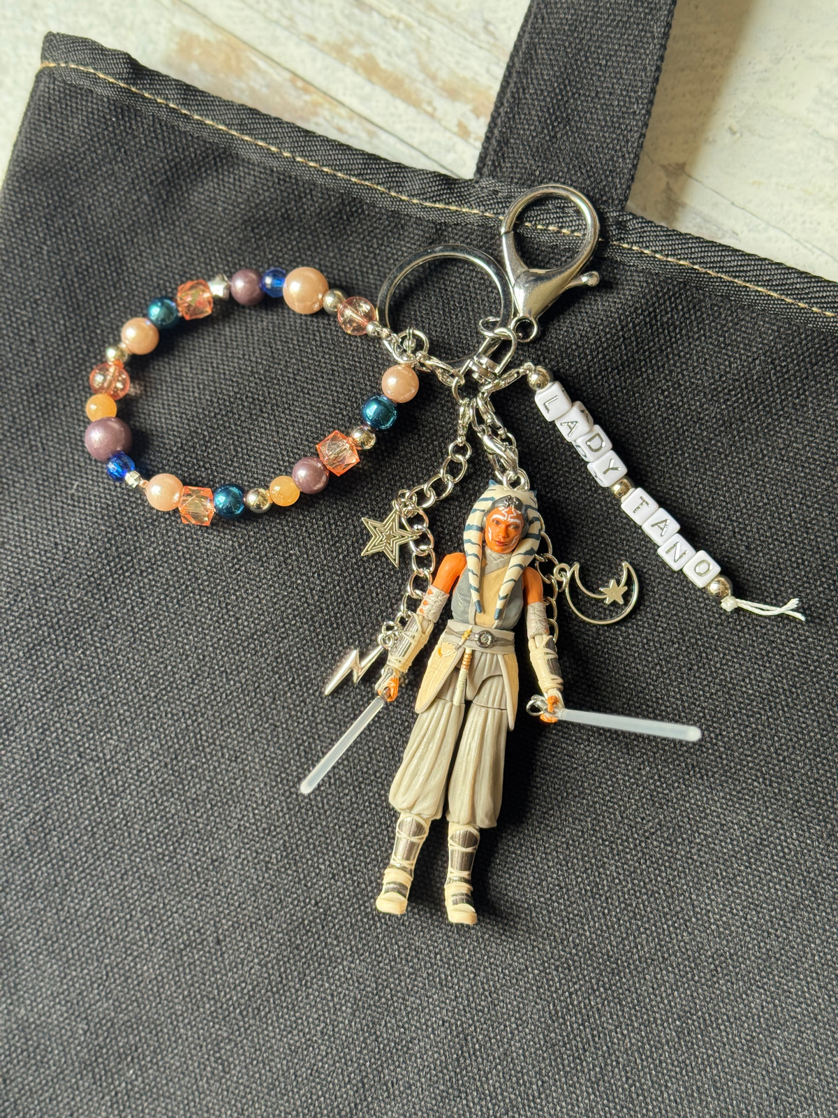 Ahsoka-Inspired Bag Charm (V2)