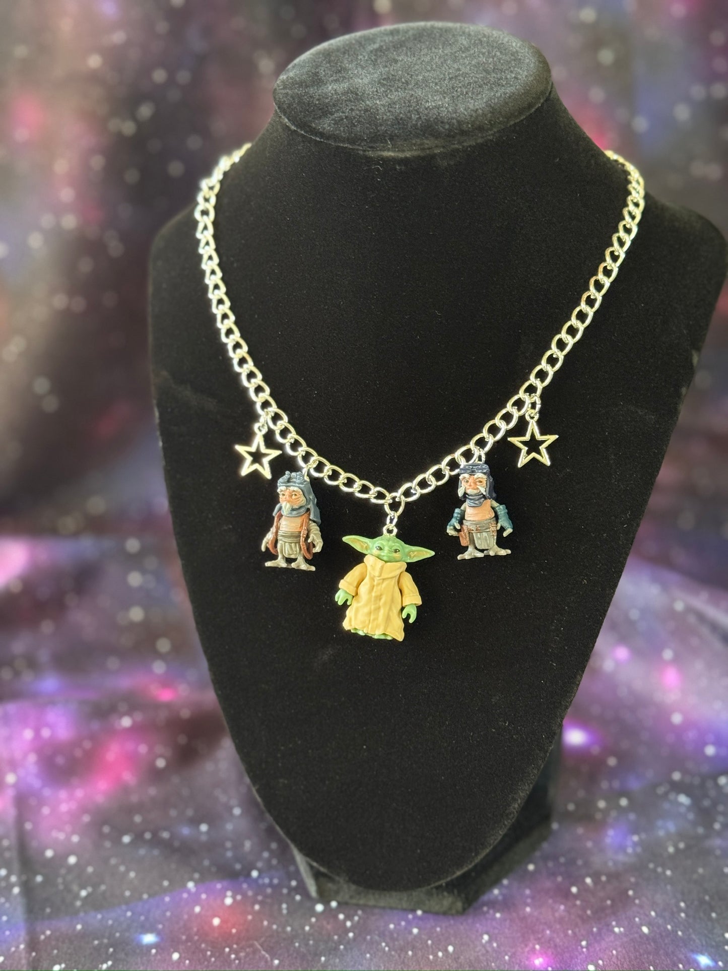 Grogu & Anzellan Pals Necklace