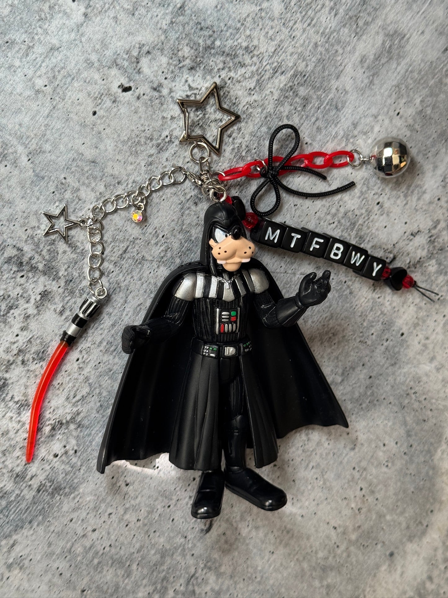 Darth Goofy Bag Charm