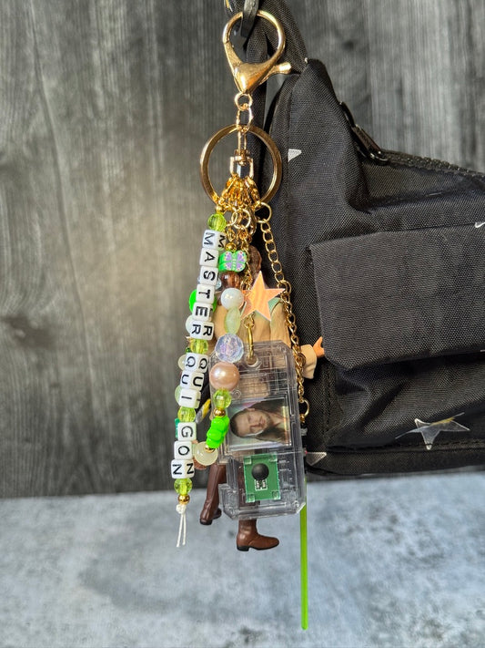 Qui Gon-Inspired Bag Charm