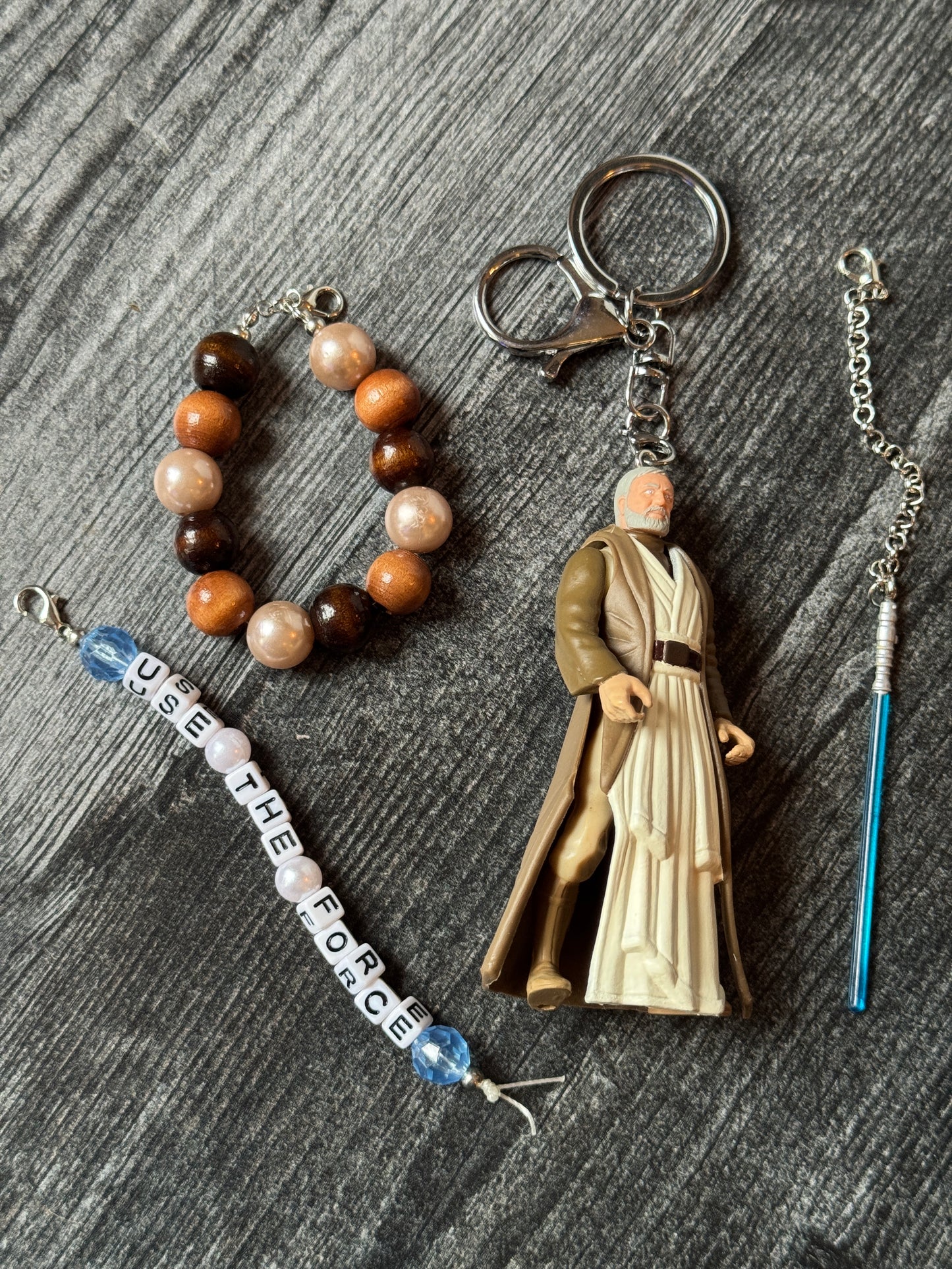 Ben Kenobi Inspired Bag Charm