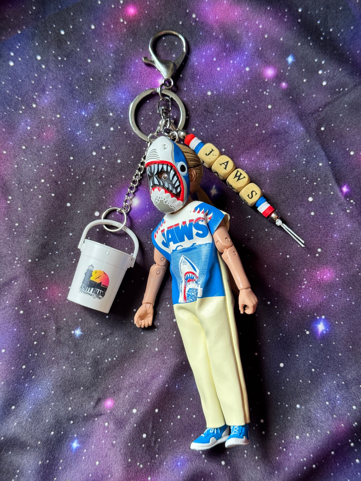 Jaws Inspired Bag Charm