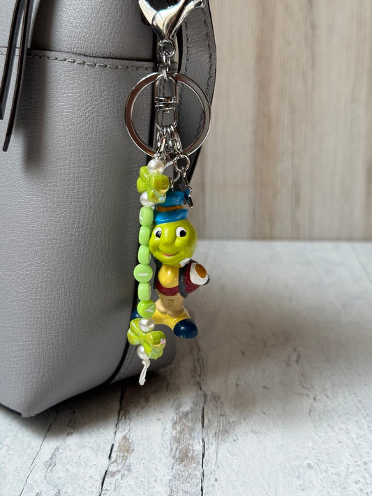Jiminy Cricket Bag Charm