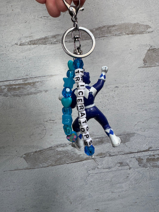 Blue Ranger Bag Charm 02