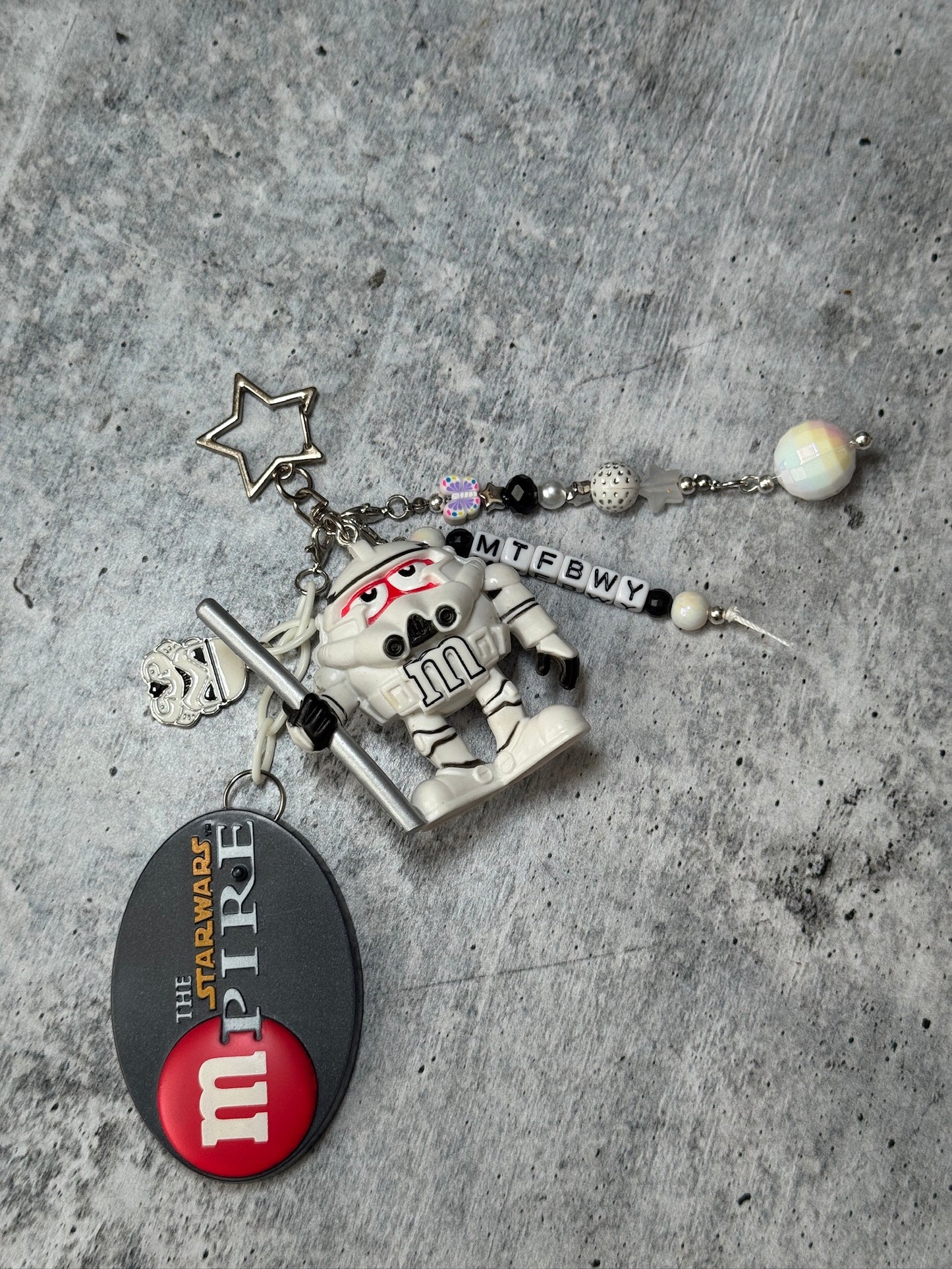 M&M Stormtrooper Bag Charm