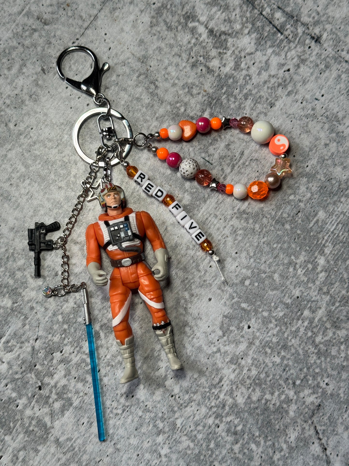 Luke Inspired Bag Charm (X-Wing Pilot Edition)