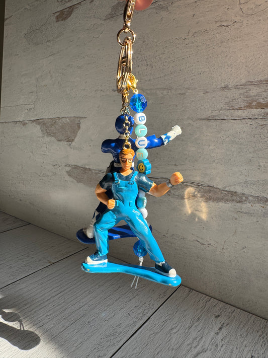 Blue Ranger Bag Charm 01