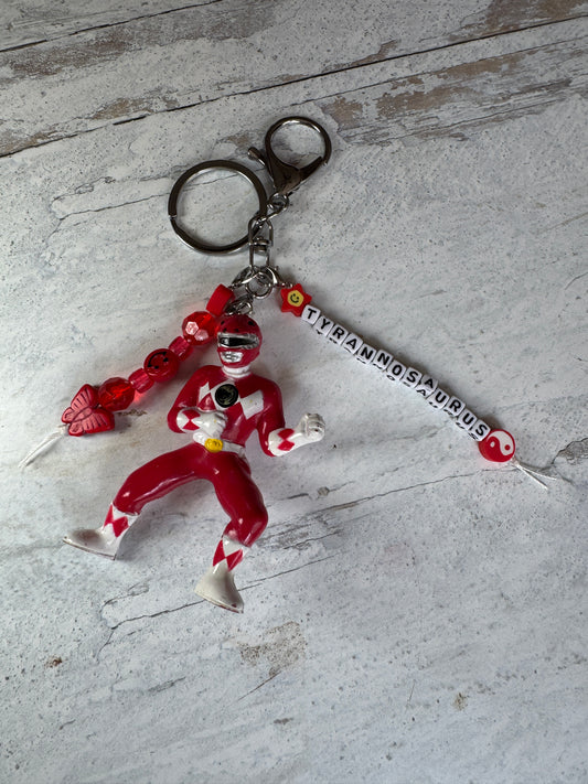 Red Ranger Bag Charm 02