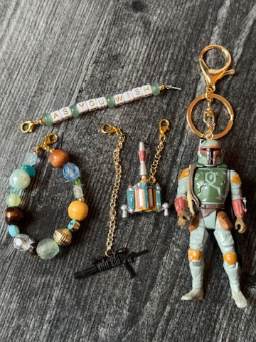 Boba Fett Inspired Bag Charm