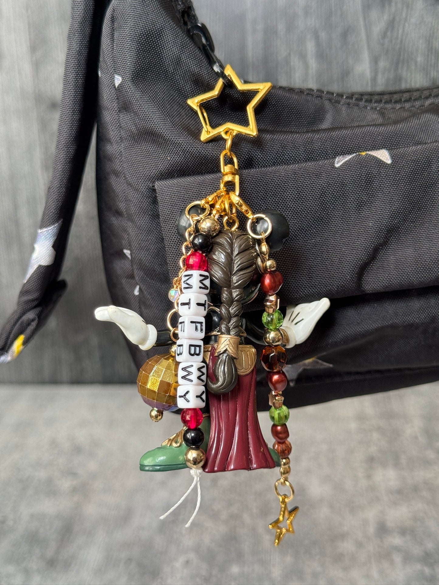 Minnie as Jabba's Palace Leia Bag Charm