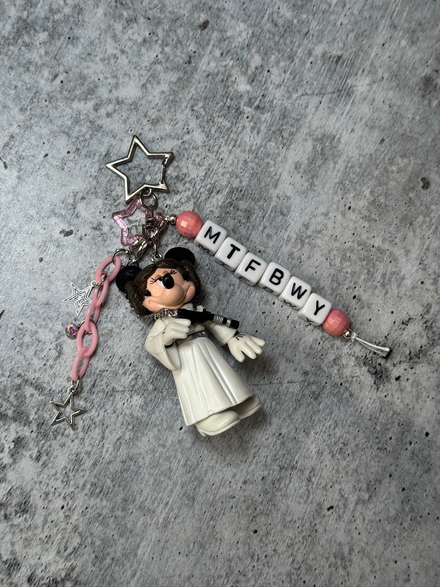Minnie as Princess Leia Bag Charm