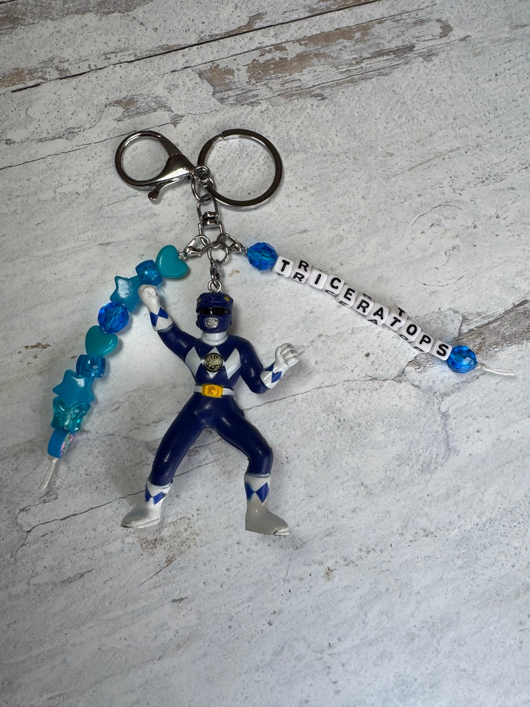 Blue Ranger Bag Charm 02