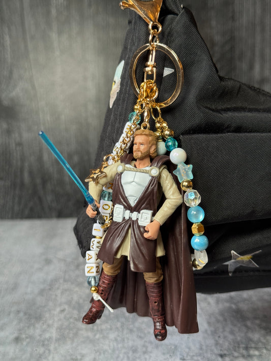 Obi-Wan inspired Bag Charm