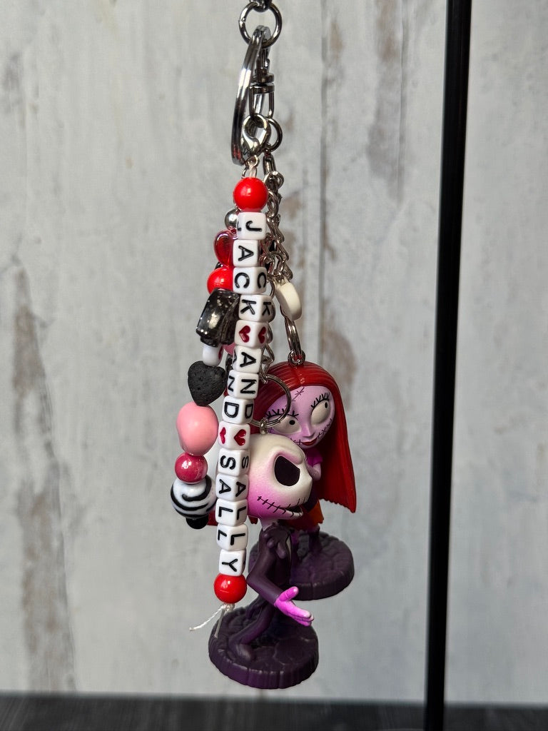 Nightmare Before Valentine's Bag Charm