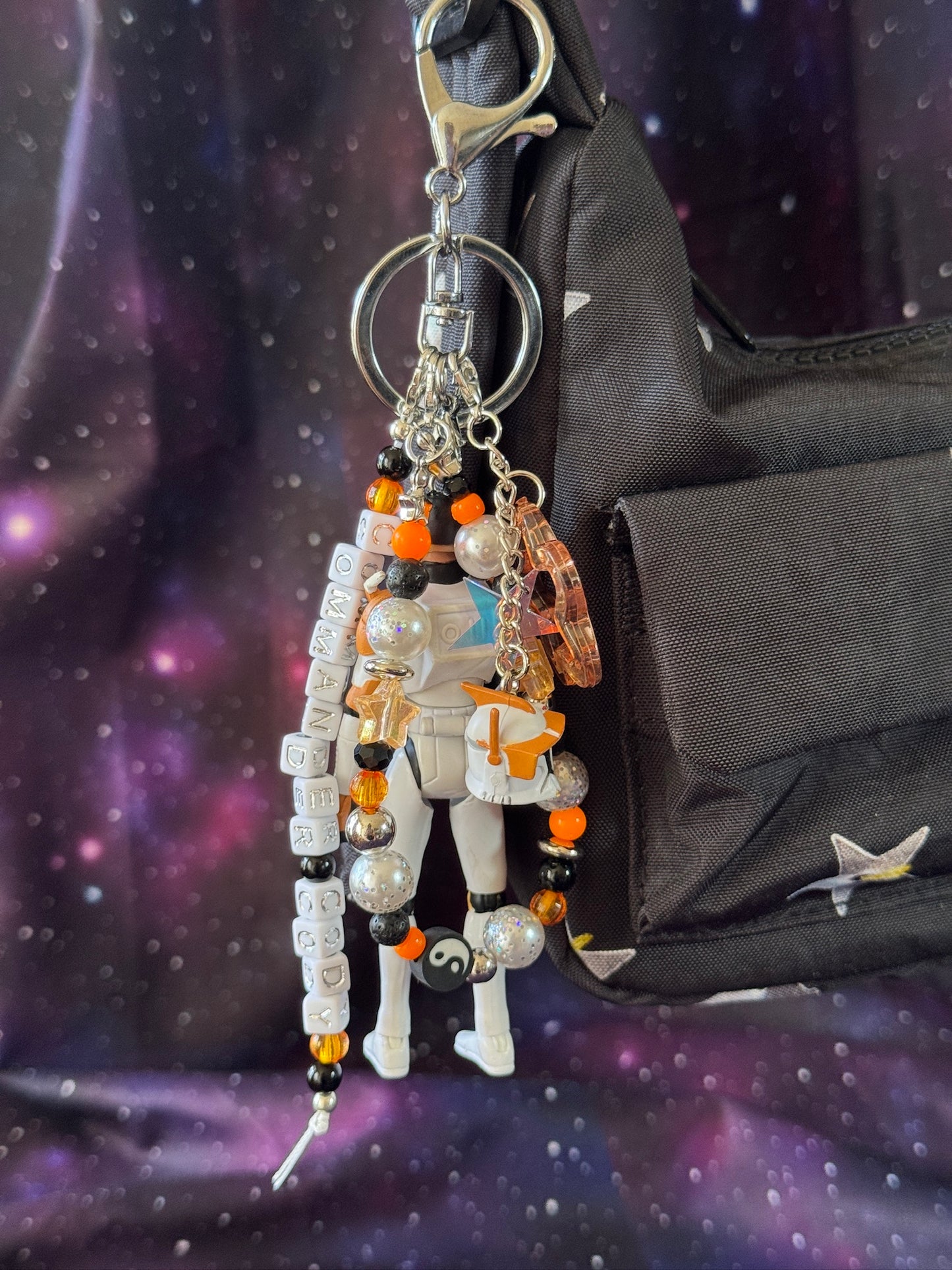 Commander Cody-inspired Bag Charm