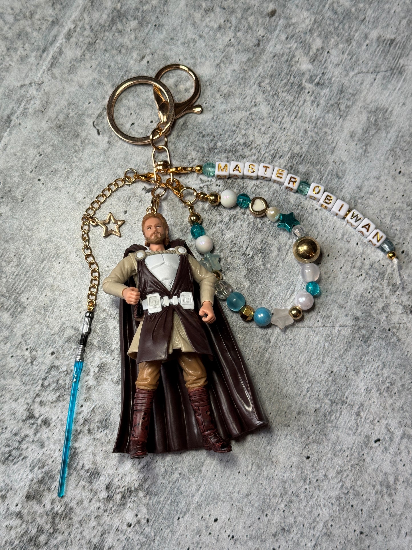 Obi-Wan inspired Bag Charm