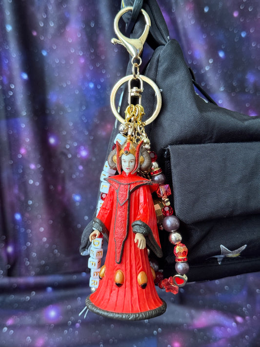 Amidala Bag Charm (Red Throne Gown Edition)