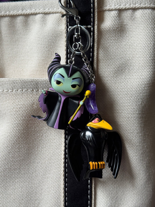Maleficent and Diablo Bag Charm