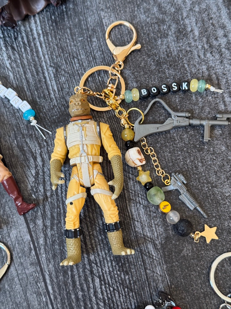 Bossk Inspired Bag Charm