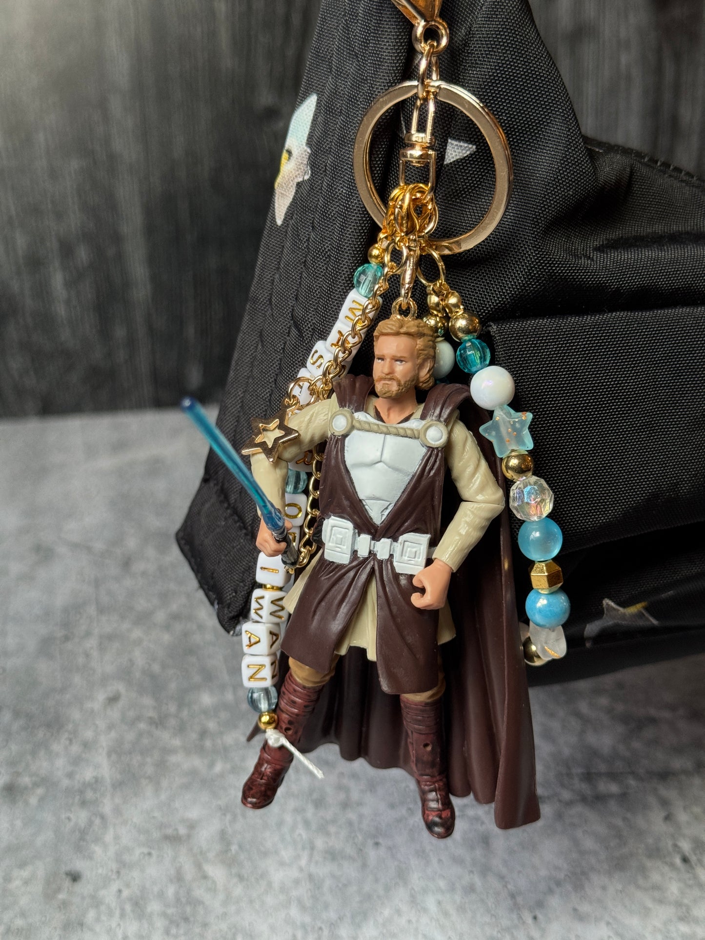 Obi-Wan inspired Bag Charm