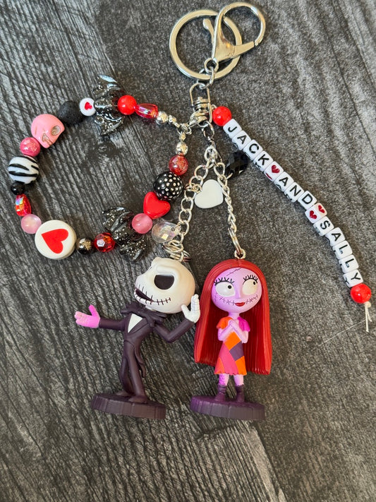 Nightmare Before Valentine's Bag Charm