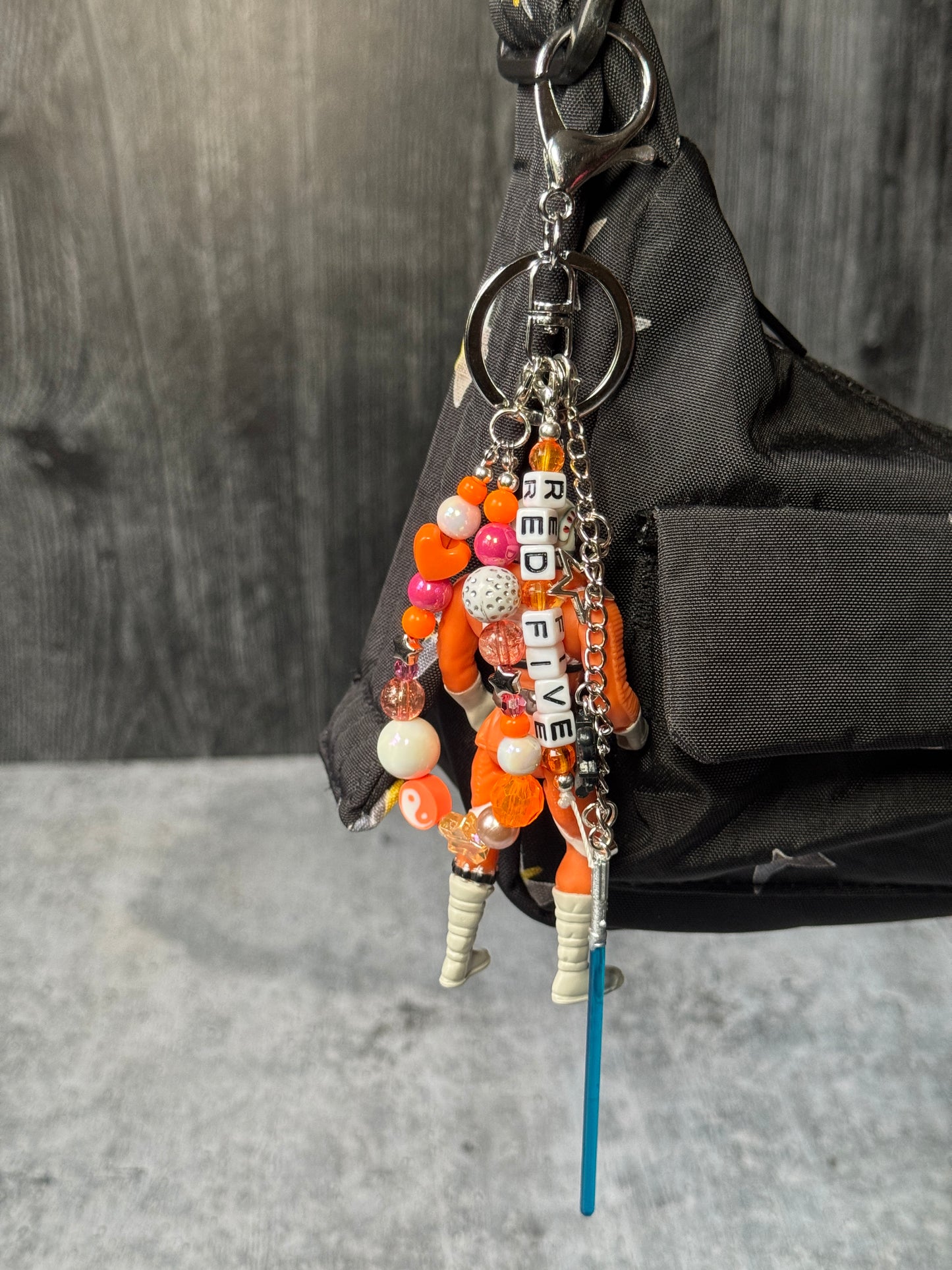 Luke Inspired Bag Charm (X-Wing Pilot Edition)