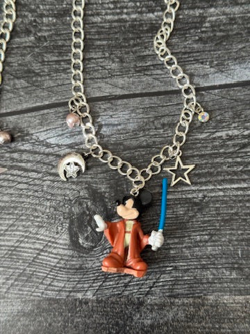 Jedi Mickey Charm Necklace No. 2