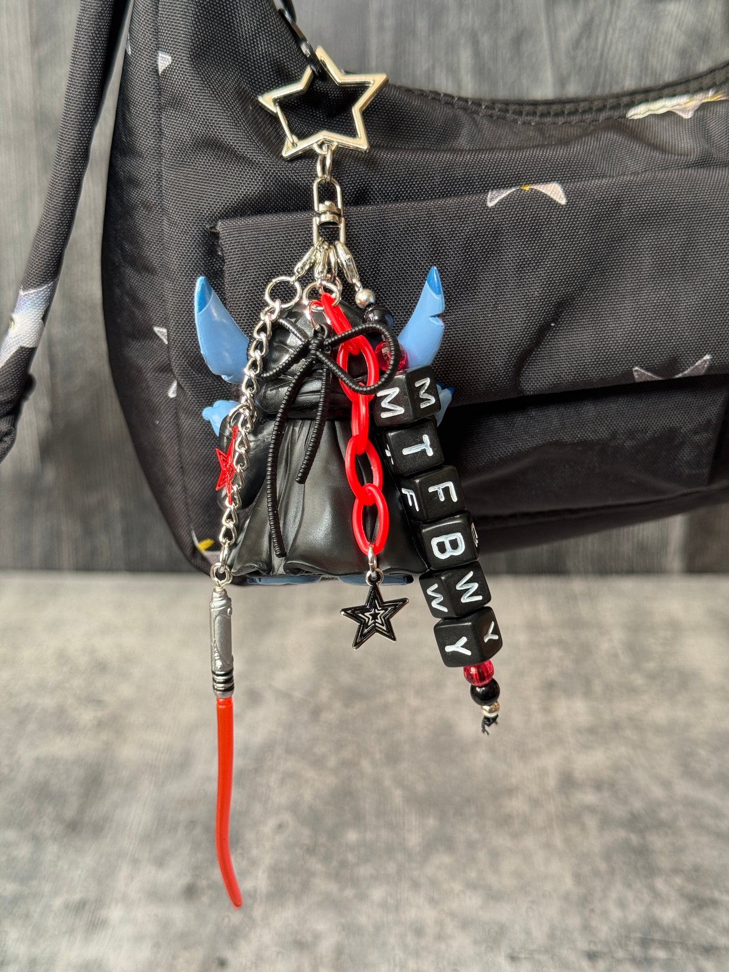 Emperor Stitch Bag Charm