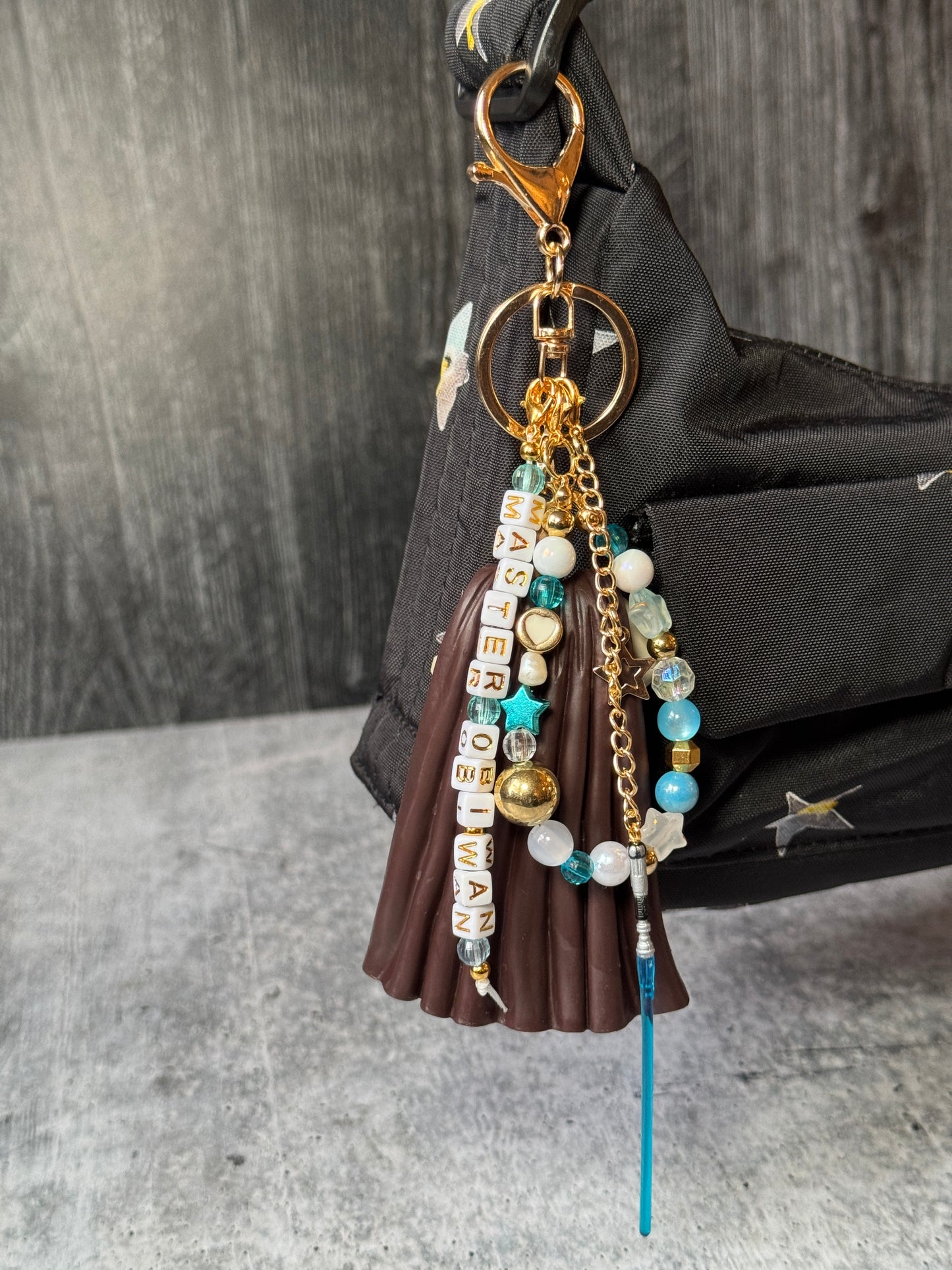 Obi-Wan inspired Bag Charm
