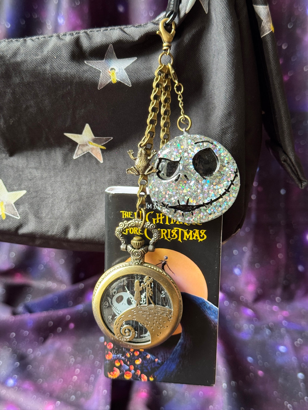 Skeleton Jack Inspired Bag Charm