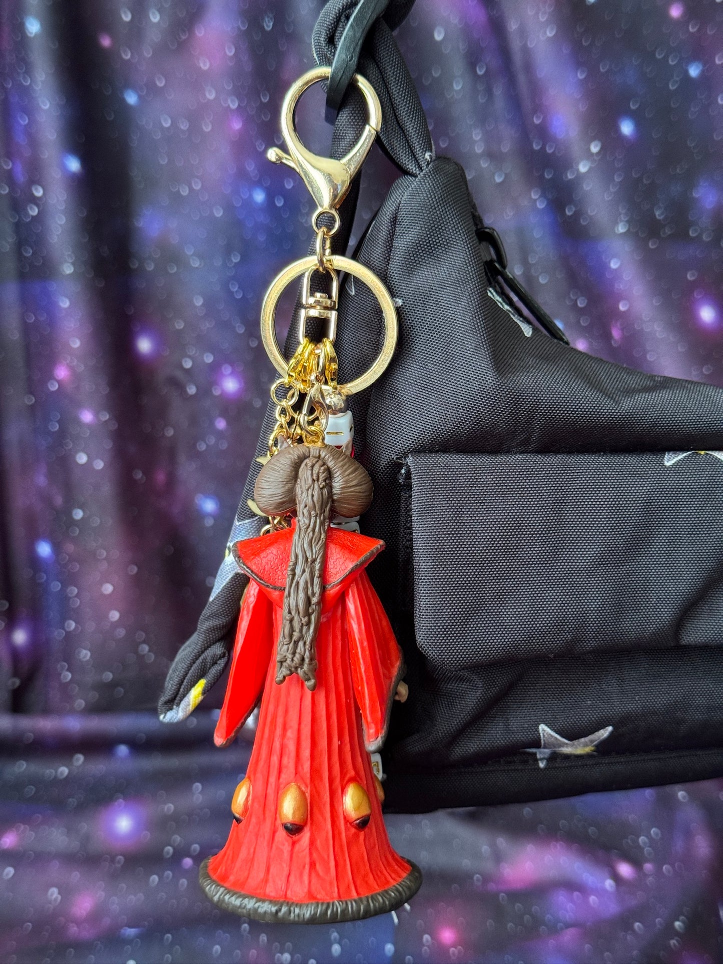 Amidala Bag Charm (Red Throne Gown Edition)