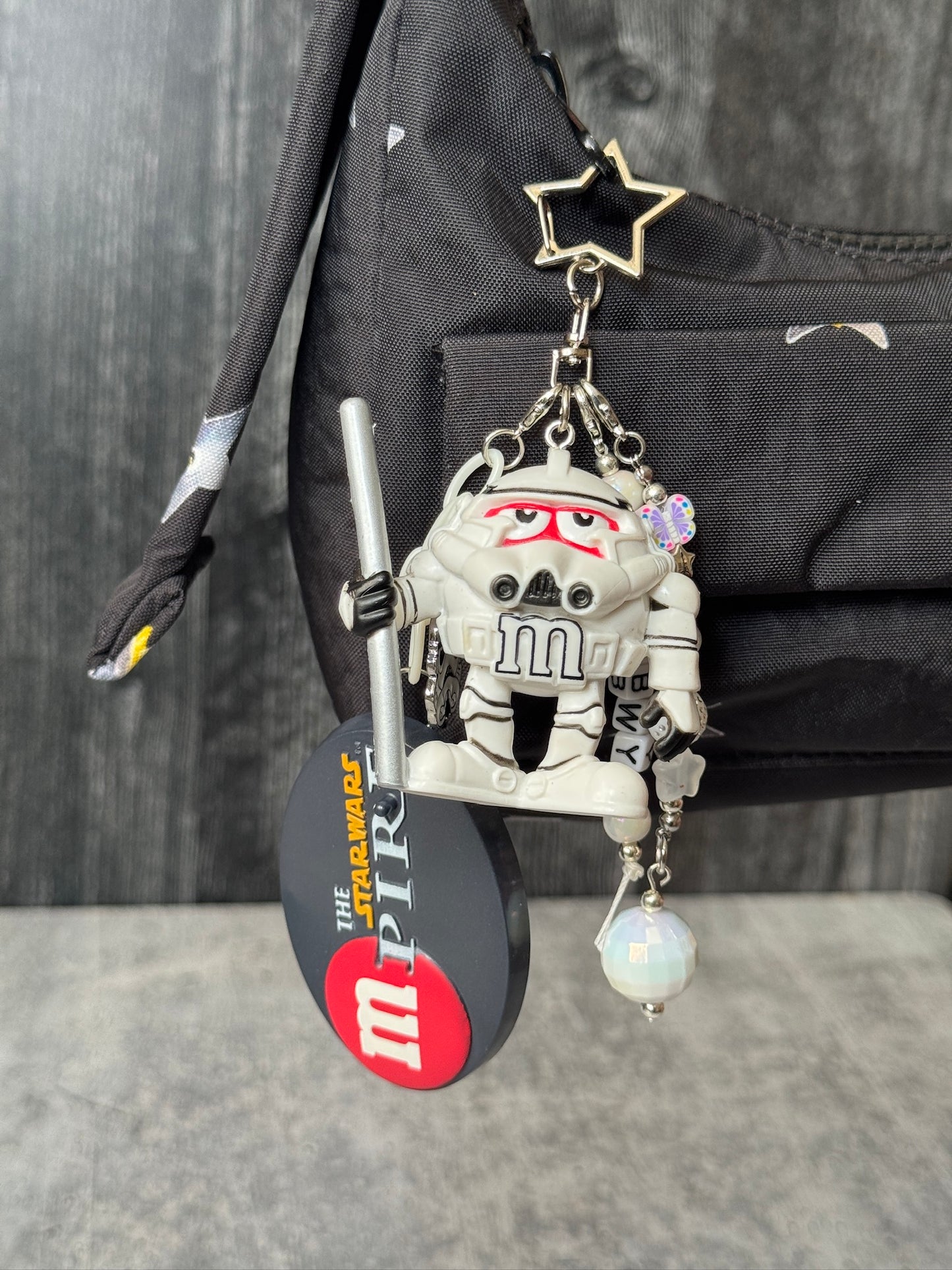 M&M Stormtrooper Bag Charm