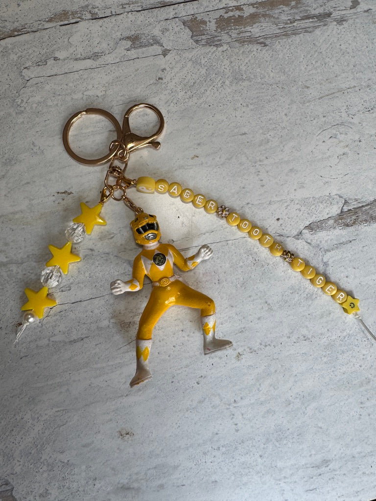 Yellow Ranger Bag Charm 02