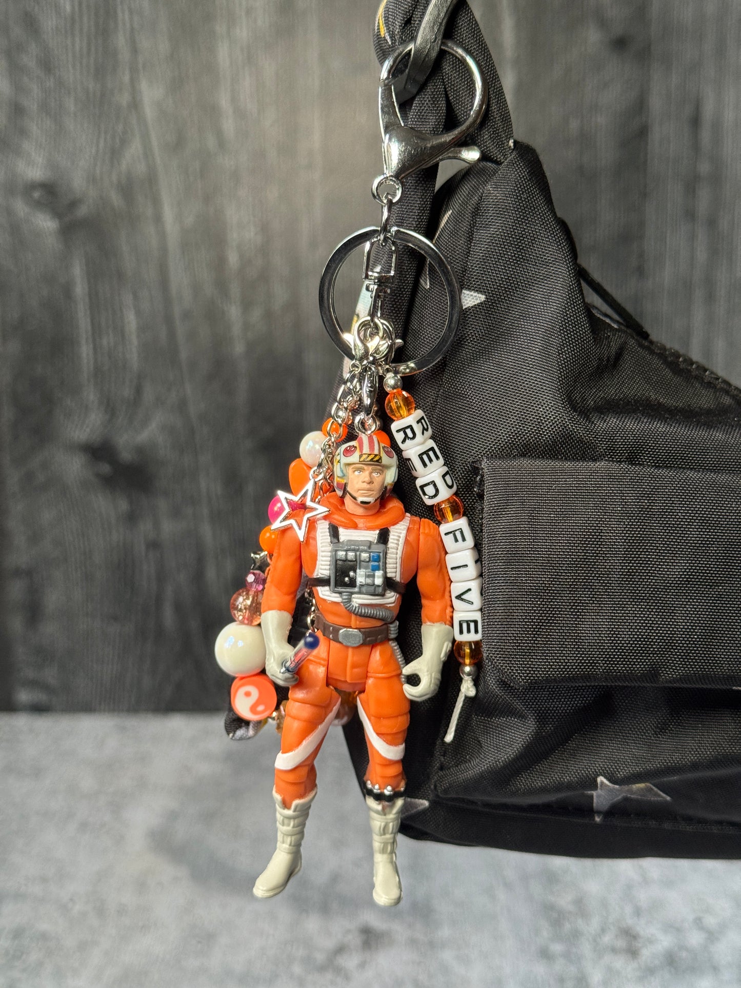 Luke Inspired Bag Charm (X-Wing Pilot Edition)