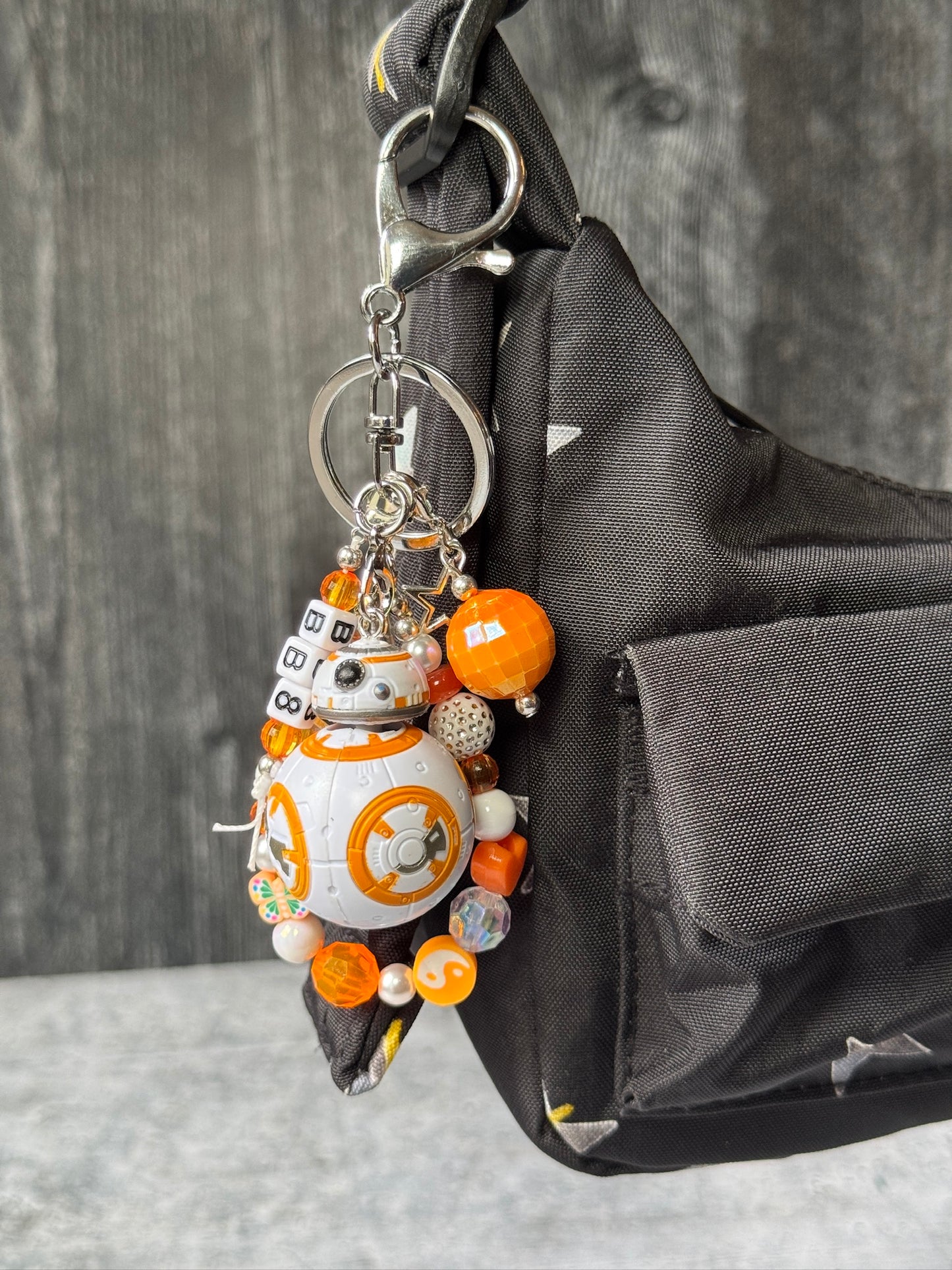 BB-8 Inspired Bag Charm