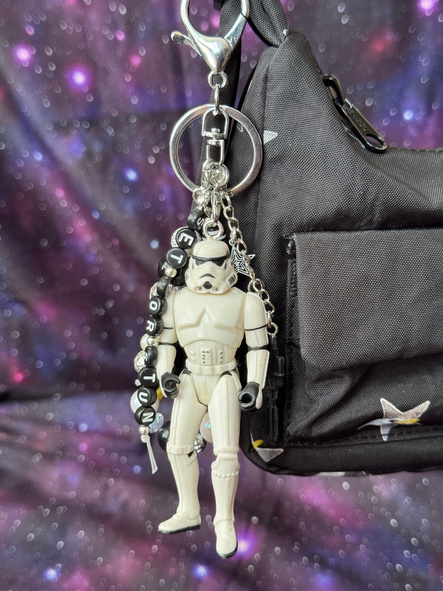 Stormtrooper-Inspired Bag Charm