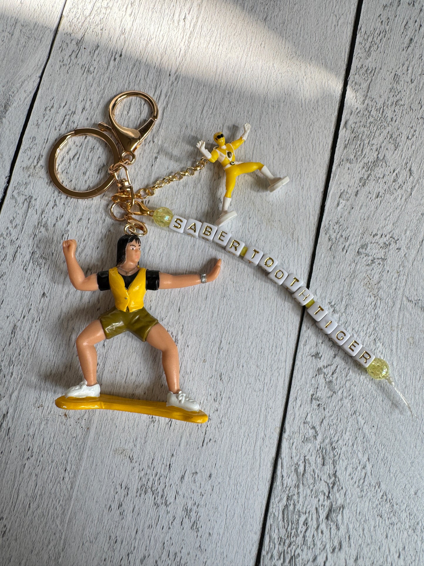 Yellow Ranger Bag Charm 03