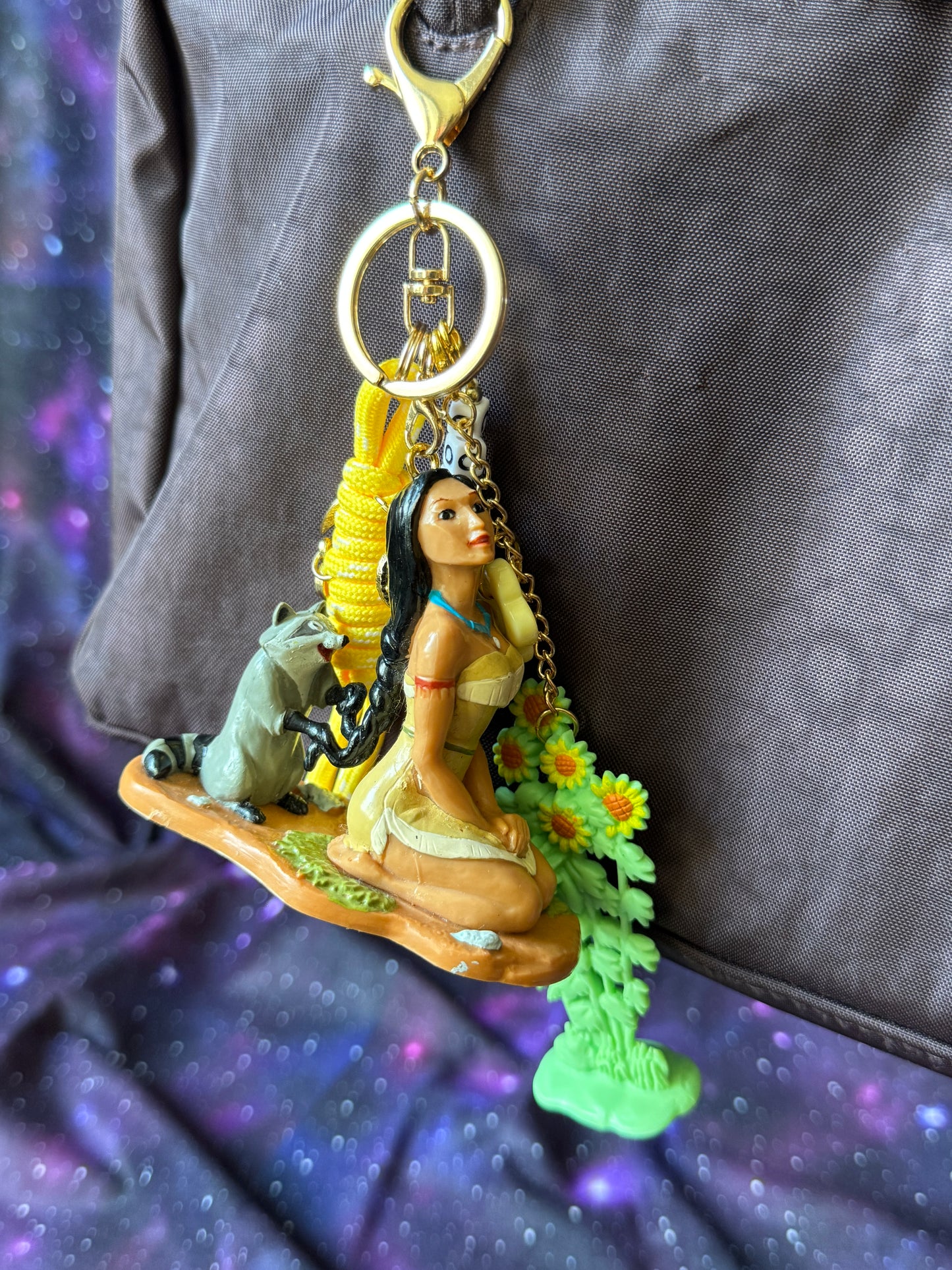 Pocahontas-Inspired Bag Charm