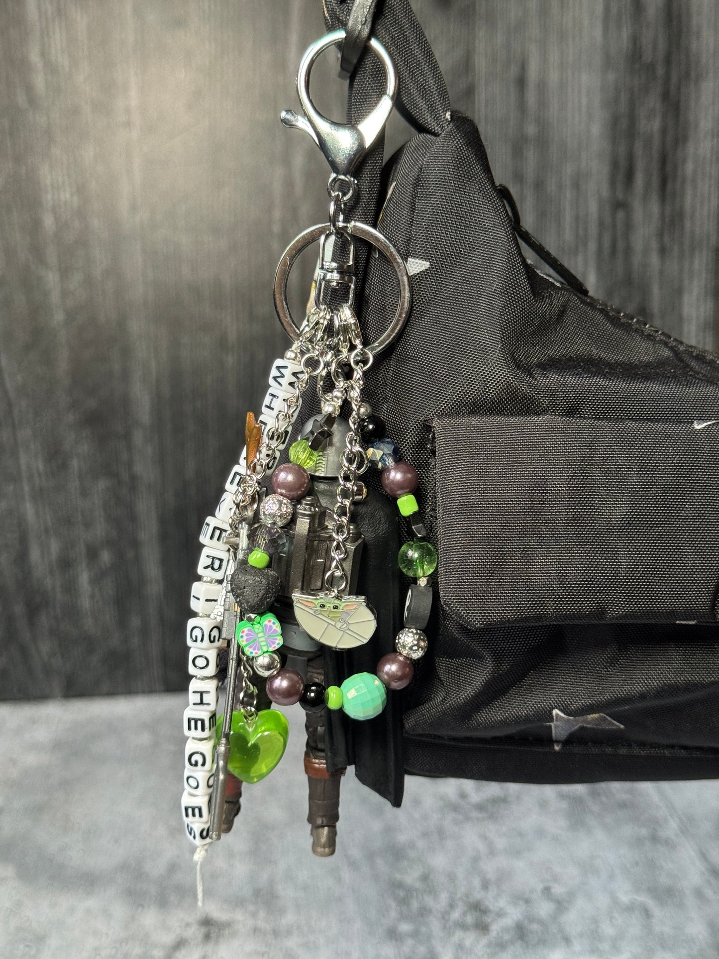Mandalorian Inspired Bag Charm 2