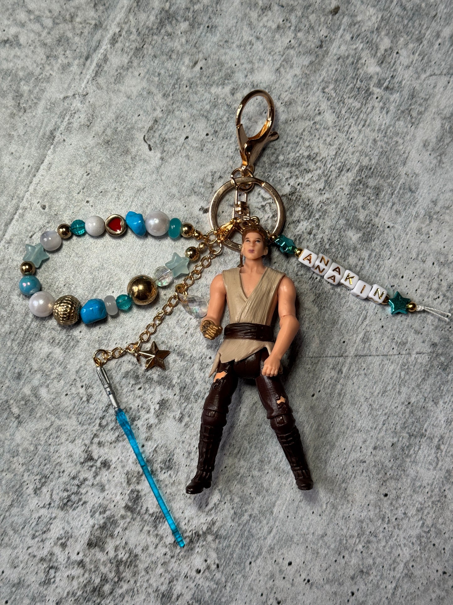 Anakin-inspired Bag Charm (Padawan edition)