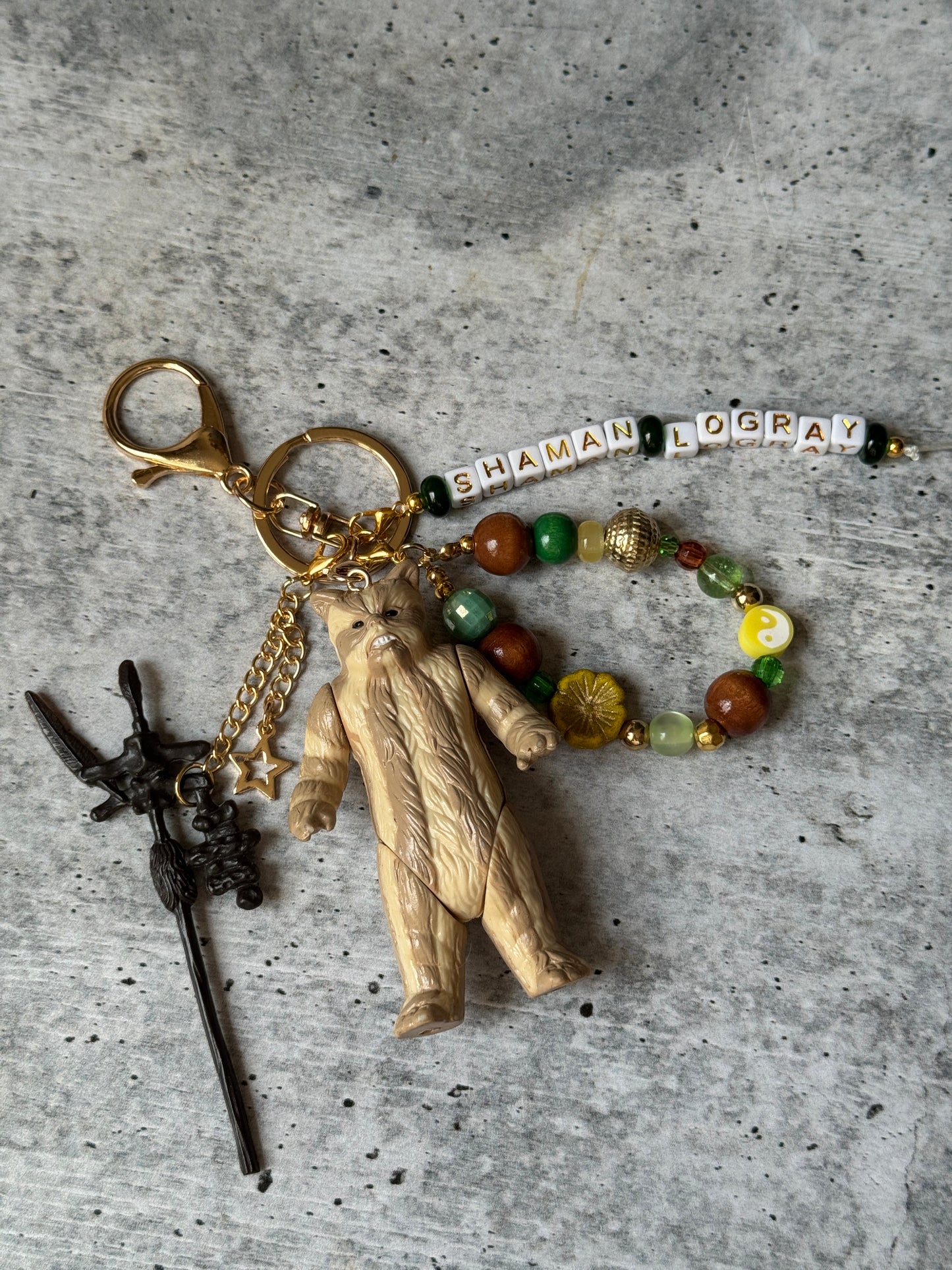 Ewok Shaman Bag Charm