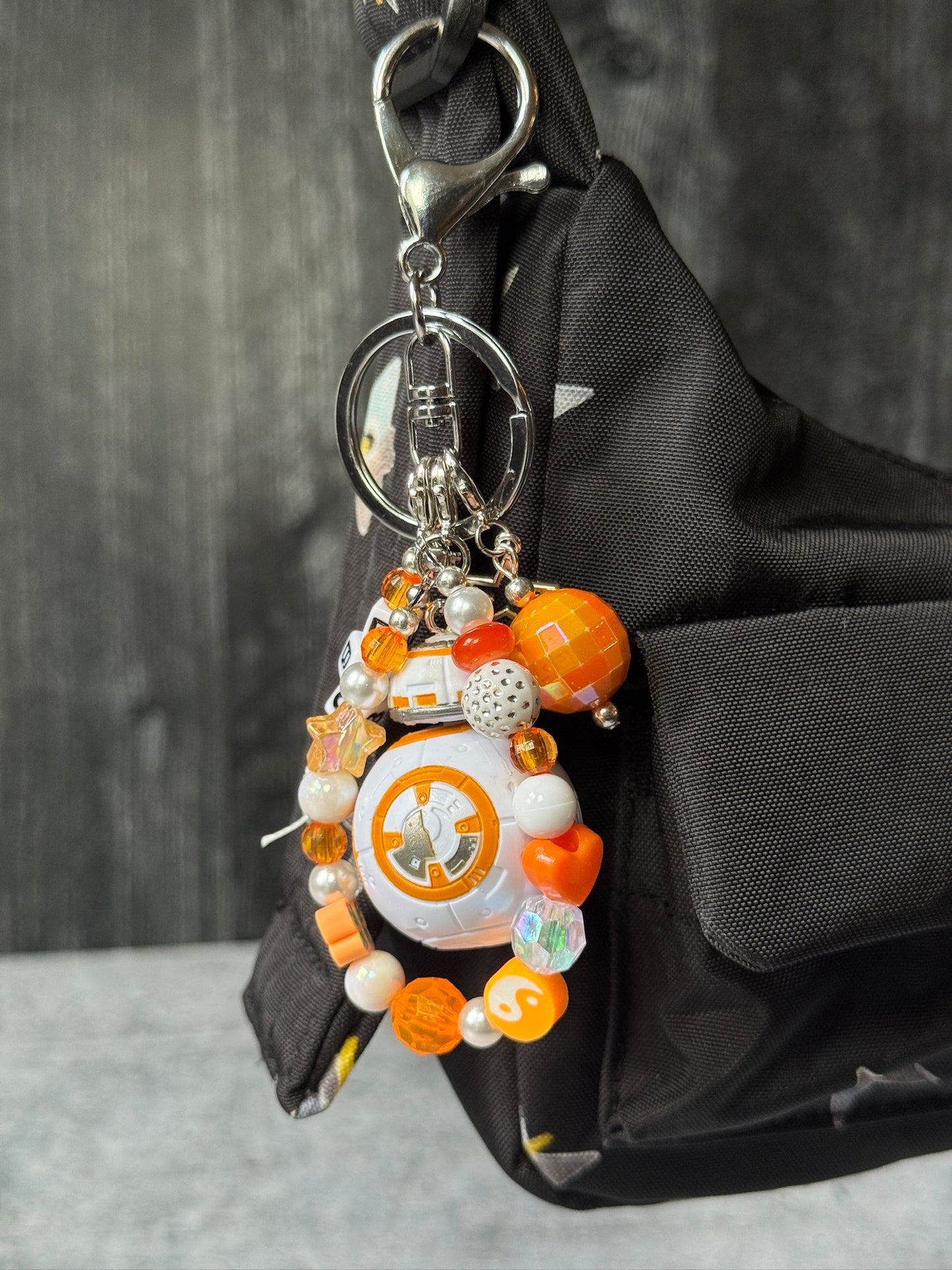 BB-8 Inspired Bag Charm