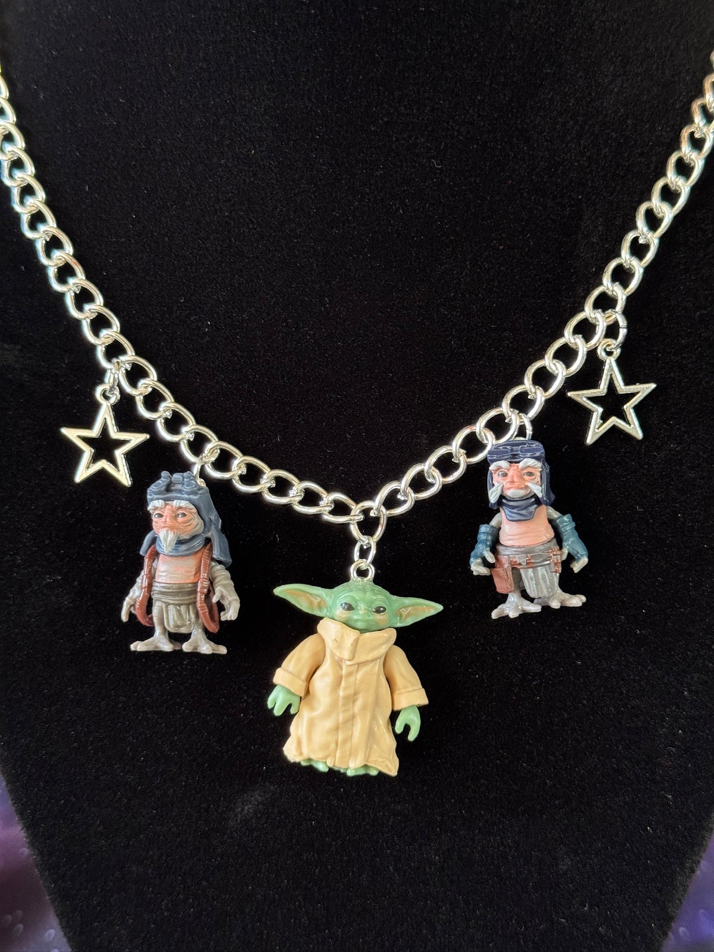 Grogu & Anzellan Pals Necklace
