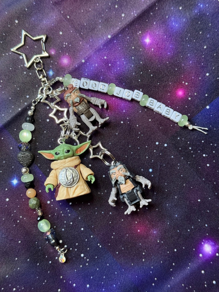 Grogu & Anzellan Pals Bag Charm