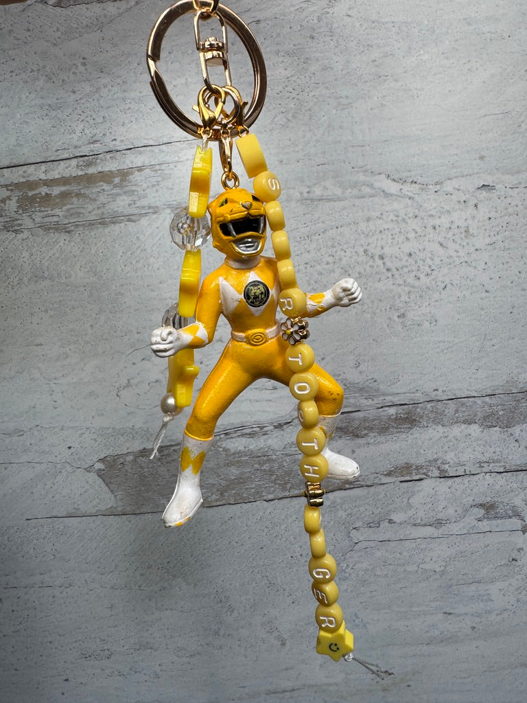 Yellow Ranger Bag Charm 02